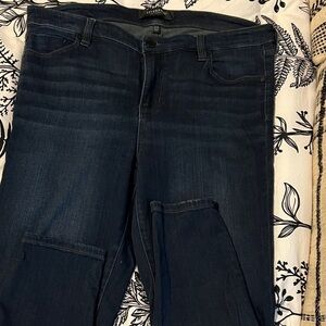 Liverpool Women's Deep Indigo Straight Leg Jeans